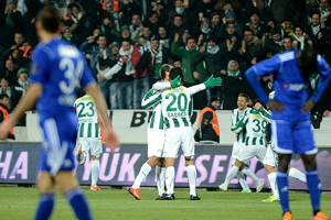 Bursaspor 3 puanı 3 golle aldı