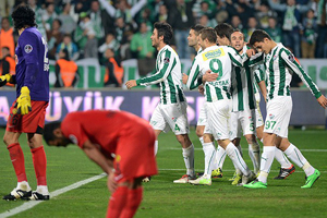 Bursaspor&#039;un bileği 12 maçtır bükülmüyor