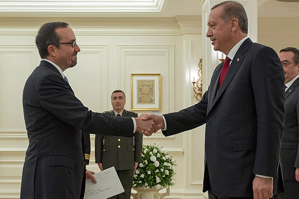 Cumhurbaşkanı Erdoğan, ABD Büyükelçisi Bass&#039;i kabul etti