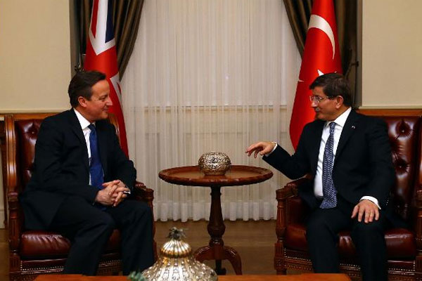 İngiltere Başbakanı David Cameron Ankara&#039;da