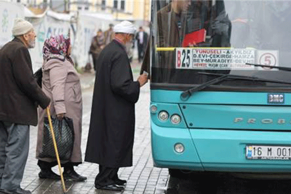 65 yaş üstünü otobüse almayana ceza!