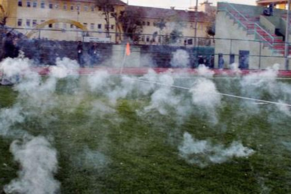 Cizre&#039;de olaylı maç