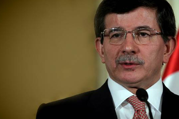 Davutoğlu temel atma töreninde konuştu