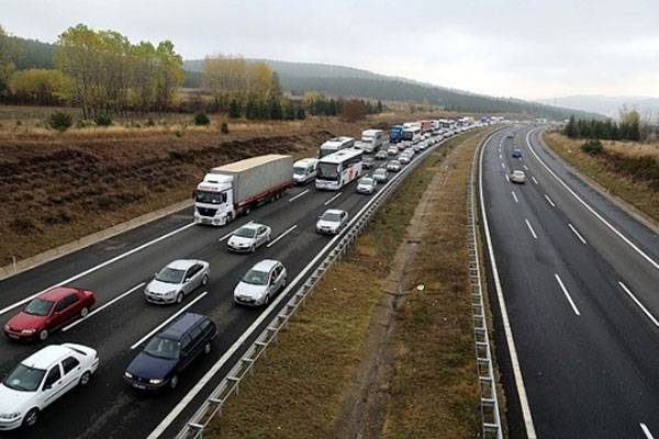 Dilovası-Gebze otoyolu trafiğe kapatılıyor