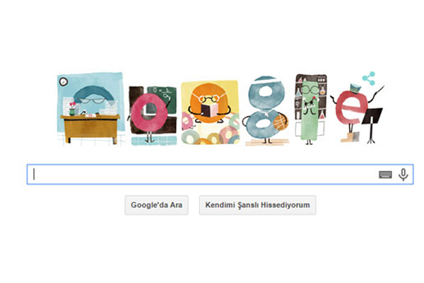 Google&#039;dan Öğretmenler Günü&#039;ne özel doodle