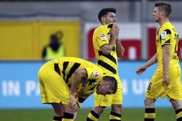 Borissia Dortmund&#039;u Türkler yıktı