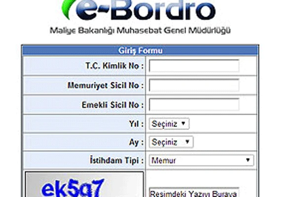 E-Bordro sorgulama (E- Bordro Maaş 2014) tıkla öğren