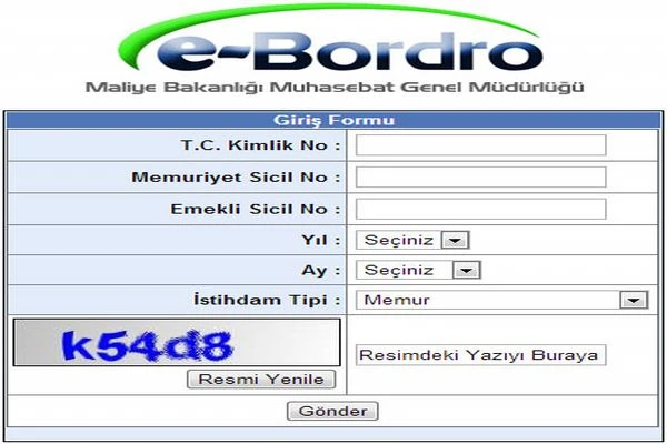 E-Bordro maaş öğrenme, tıkla öğren