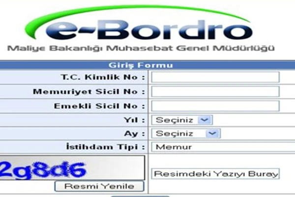E BORDRO maaş sorgulama E bordro maaş öğren - E bordro al (E- bordro)