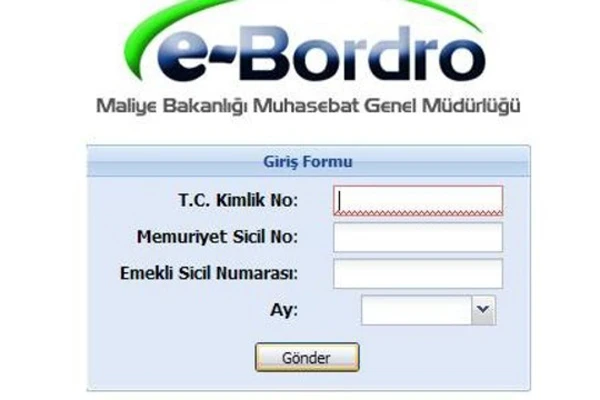 E Bordro tıkla maaşını öğren, e bordro TC kimlik ile alma sorgulama 2014