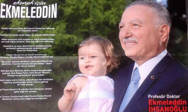 İşte İhsanoğlu&#039;nun seçim şarkısı: &#039;Ekmeli&#039; -VİDEO