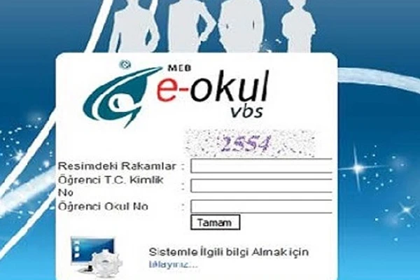 e Okul Veli Bilgilendirme VBS giriş sistemi, e-Okul yarı yıl karne notu sorgula