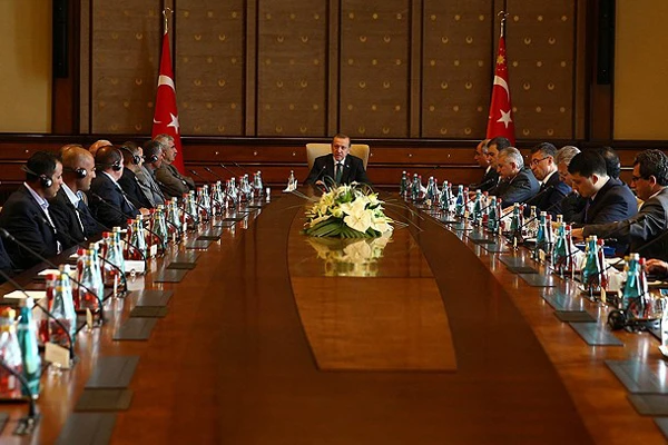 Cumhurbaşkanı Erdoğan Ezidilerden oluşan heyeti kabul etti
