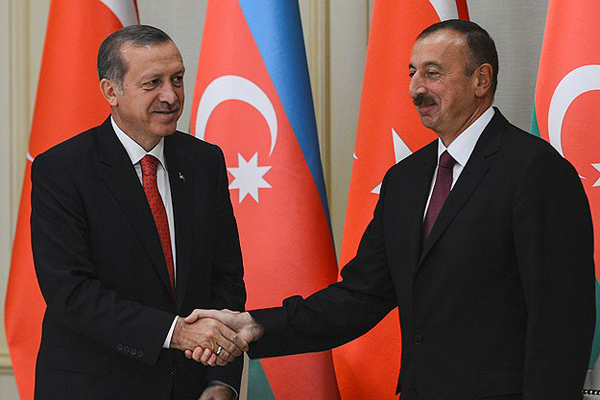 Erdoğan, Aliyev&#039;le ortak basın toplantısı düzenledi