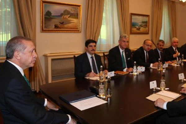 Başbakan Erdoğan Türkmenleri kabul etti