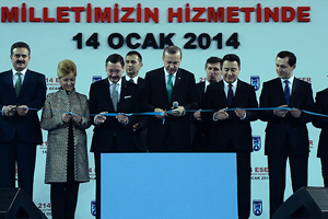 Başbakan Erdoğan, 214 eseri hizmete açtı