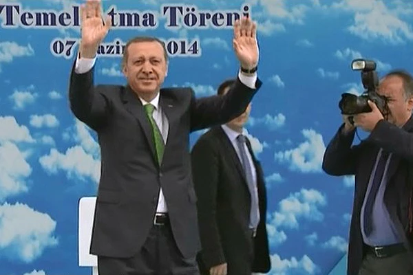 Erdoğan, 3. Havalimanı temel atma töreni açılışında konuştu