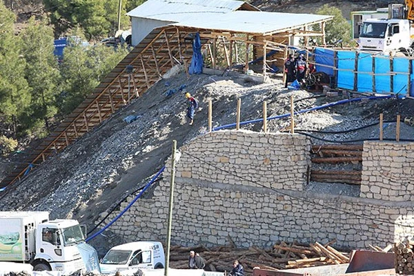 Ermenek'teki madende desandreye 1,5 metre kaldı