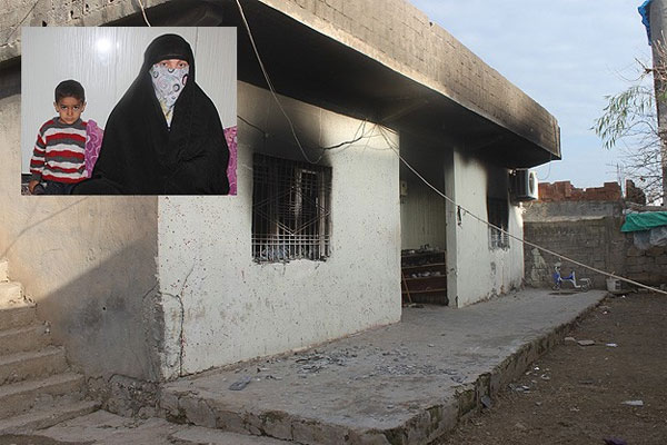 Cizre&#039;de evi yakılan hamile kadın yaşadığı dehşeti anlattı