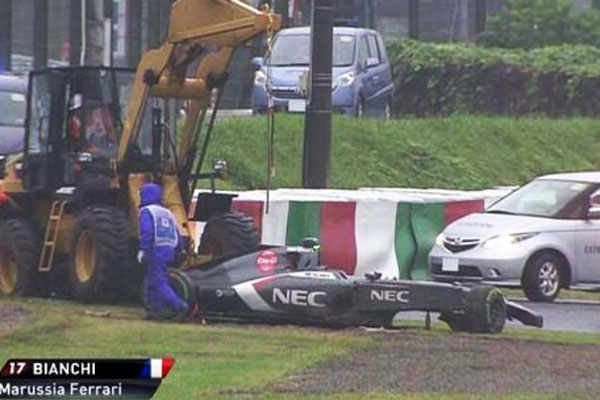 Formula 1 pilotu Bianchi&#039;nin durumu kritik