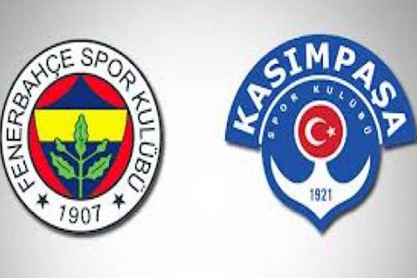 Fenerbahçe Kasımpaşa maçının ilk 11&#039;i belli oldu