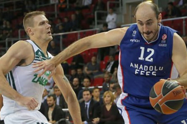 Anadolu Efes'e Zalgiris freni