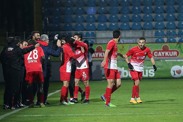 Üç puan Gaziantepspor&#039;un oldu