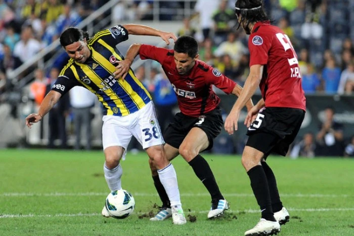 Gaziantepspor Fenerbahçe ilk yarı özeti ve golleri 0-2