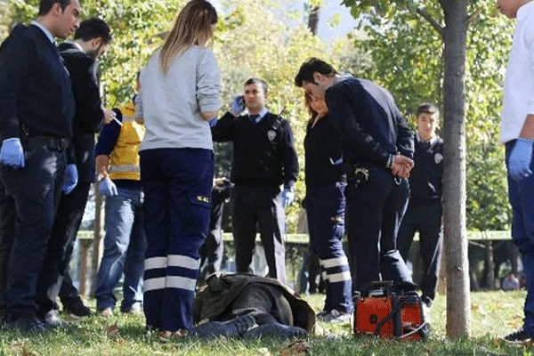 Gezi Parkı'nda ceset bulundu