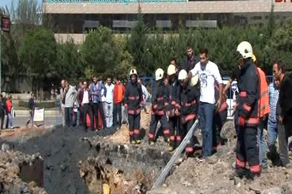 Ümraniye'de göçük! 1 kişi hayatını kaybetti