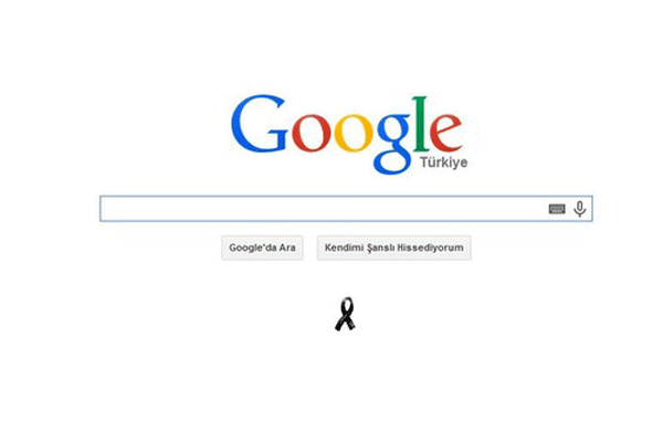 Google&#039;dan Soma için siyah kurdele