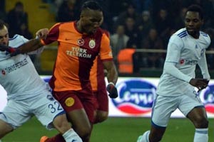 Kayseri Erciyesspor, Galatasaray&#039;a 3 - 1 mağlup oldu