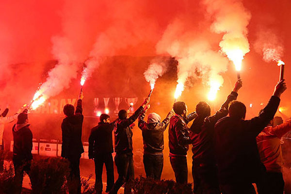 Galatasaray kafilesi Gaziantep&#039;te