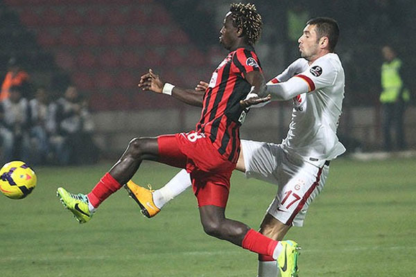 Galatasaray Gaziantep'ten galip ayrıldı