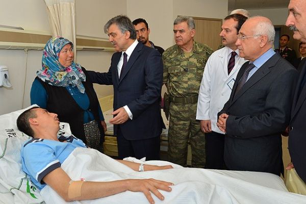 Cumhurbaşkanı Abdullah Gül Soma&#039;da