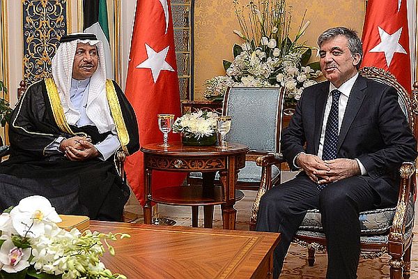 Cumhurbaşkanı Gül, Kuveyt Başbakanı ile görüştü