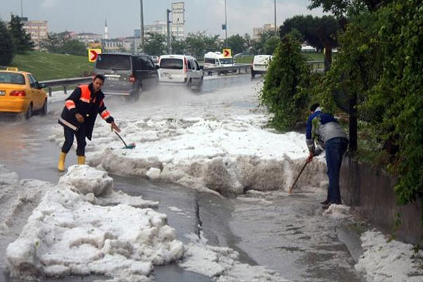 Haziran ayında İstanbul aşırı yağışa teslim