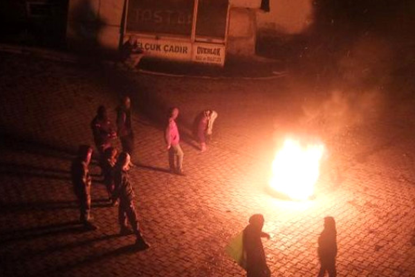 Hakkari&#039;de olaylı gece