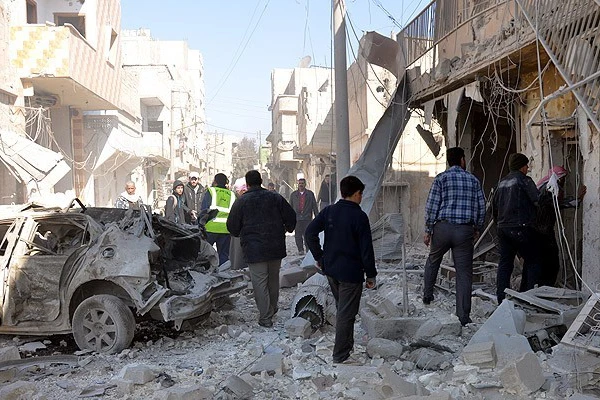Halep'te toplu mezara rastlandı