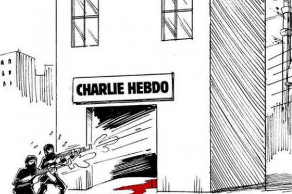 Karikatürist Carlos Latuff Paris&#039;teki saldırıyı çizdi