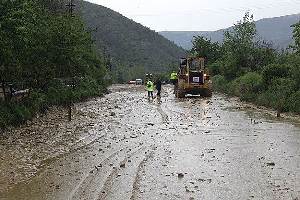 Kastamonu&#039;da heyelan