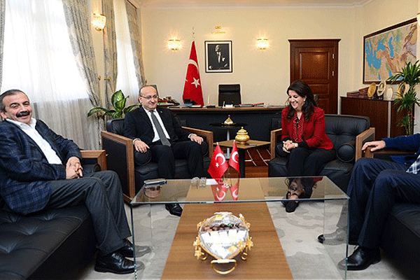 Yalçın Akdoğan, HDP heyetini kabul etti