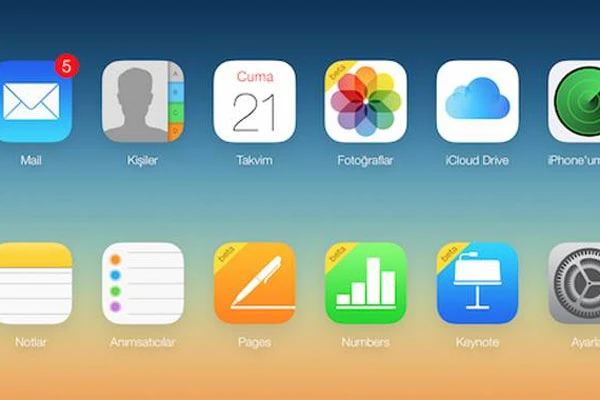 iCloud'a Web'den fotoğraf yükleme özelliği