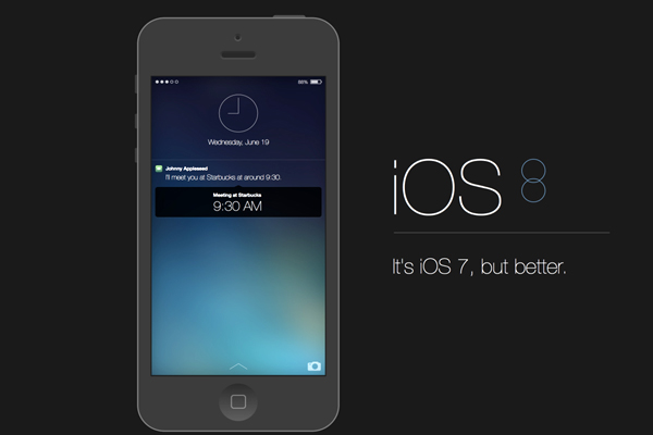 iOS 8’in Final sürümü yayımlandı