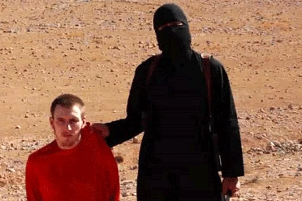 Irak Şam Örgütü IŞİD'in infaz videosunda Fransız militan iddiası