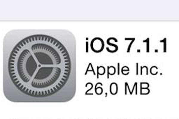 iOS 7.1 için Apple’dan ilk güncelleme geldi