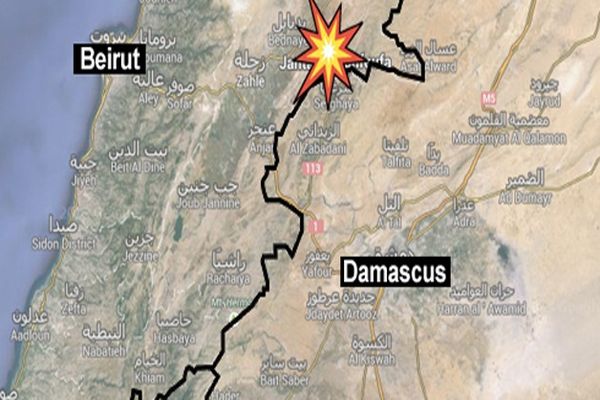 İsrail savaş uçakları, Lüban&#039;ı bombaladı