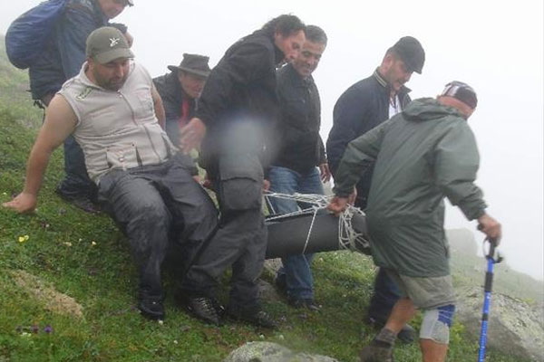 İsrailli dağcıyı Türk dağcılar kurtardı