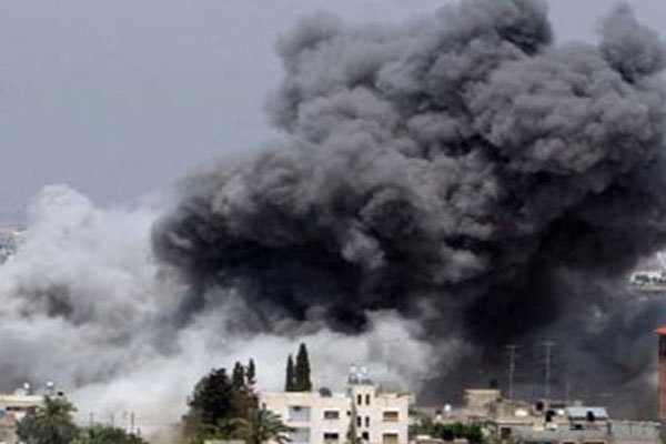 İsrail&#039;den Suriye&#039;ye bombardıman, 18 ölü