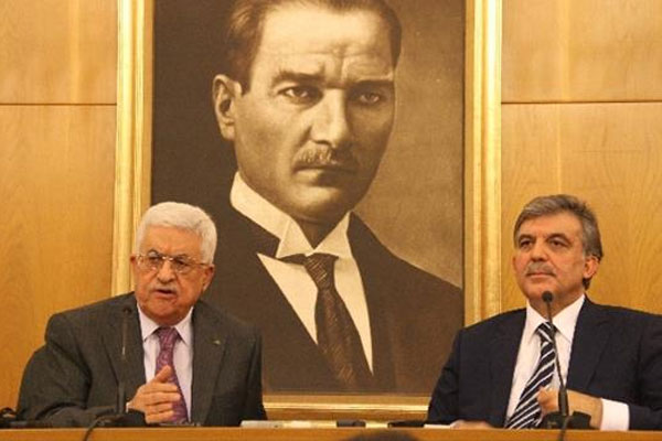 Cumhurbaşkanı Gül ve Abbas&#039;tan İsrail&#039;e ortak tepki